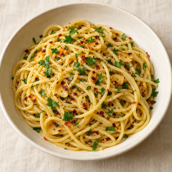 Illustration of Aglio e Olio