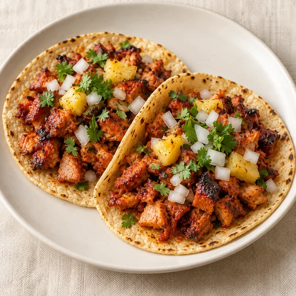 Illustration of Tacos al Pastor