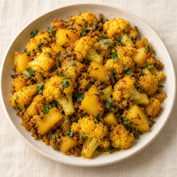 Illustration of Aloo Gobi