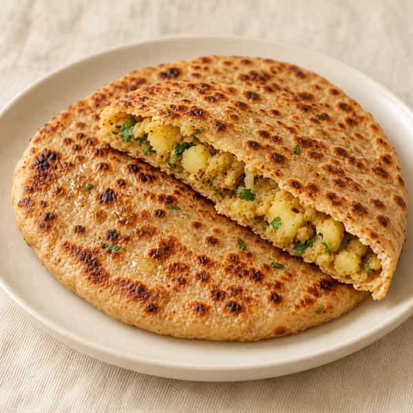 Illustration of Aloo Paratha