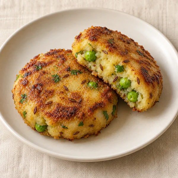 Illustration of Aloo Tikki