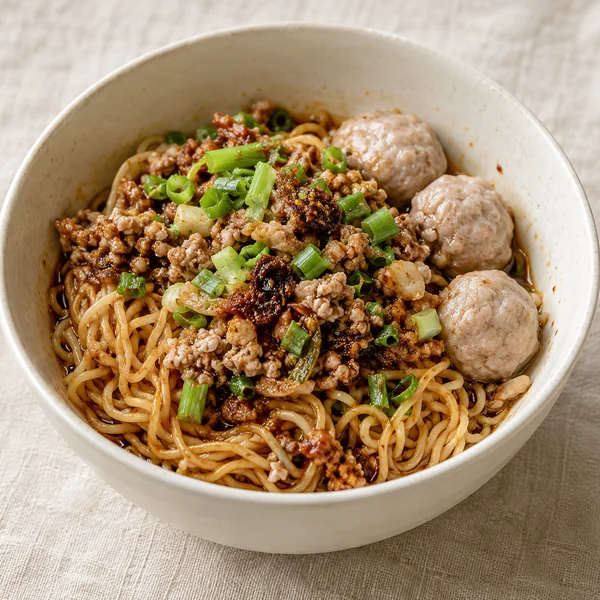 Illustration of Bak Chor Mee