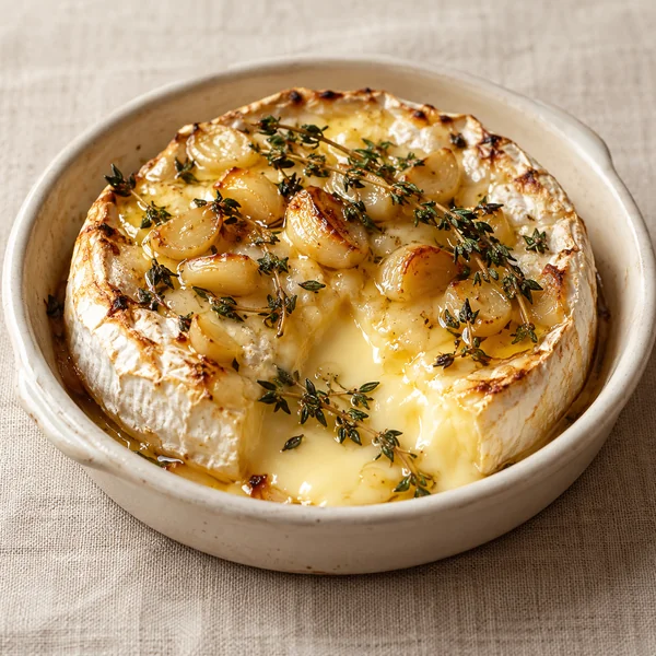 Illustration of Baked Camembert