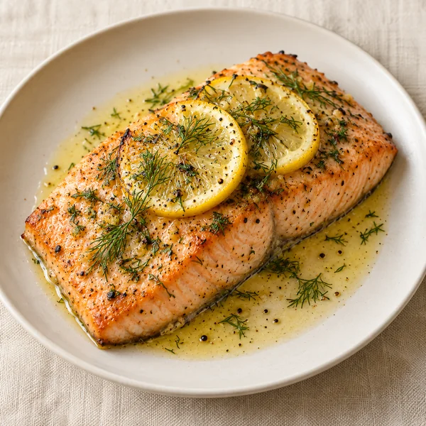 Illustration of Baked Salmon