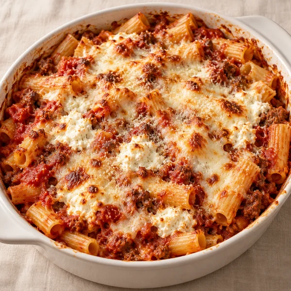 Illustration of Baked Ziti