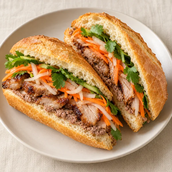 Illustration of Banh Mi