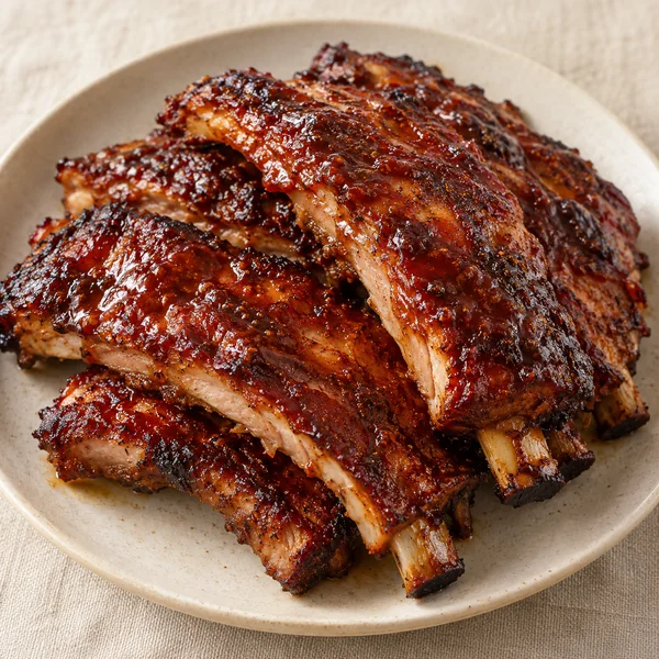 Illustration of BBQ Ribs