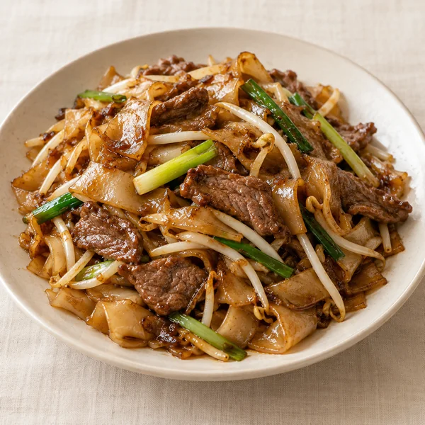 Illustration of Beef Chow Fun