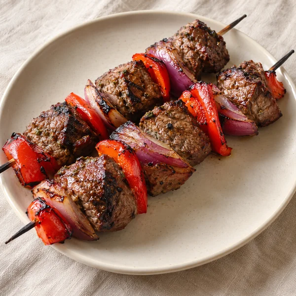 Illustration of Beef Skewers