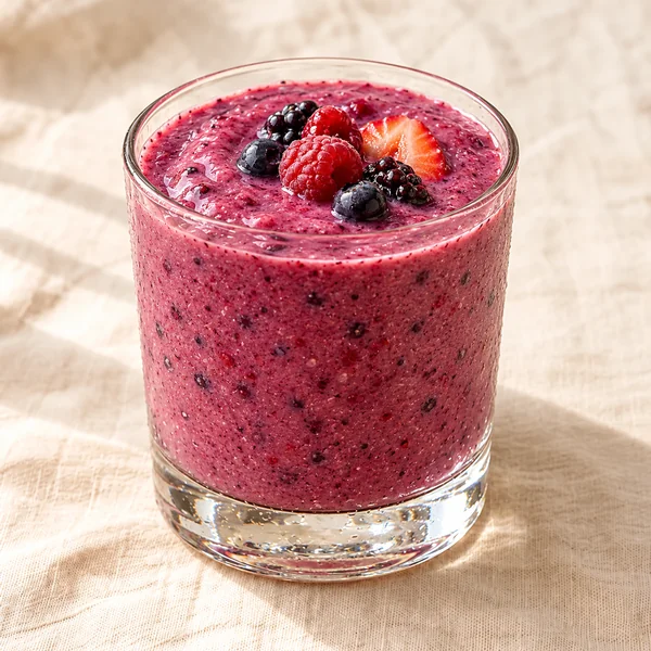 Illustration of Berry Smoothie