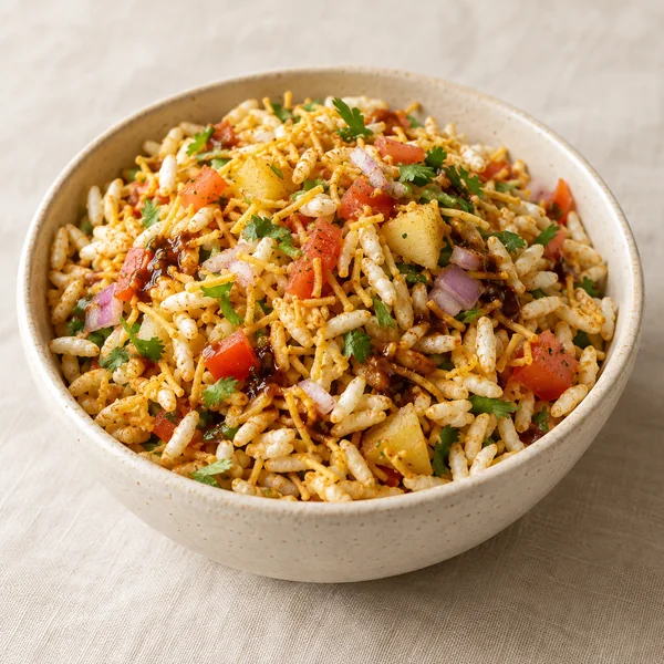 Illustration of Bhel Puri