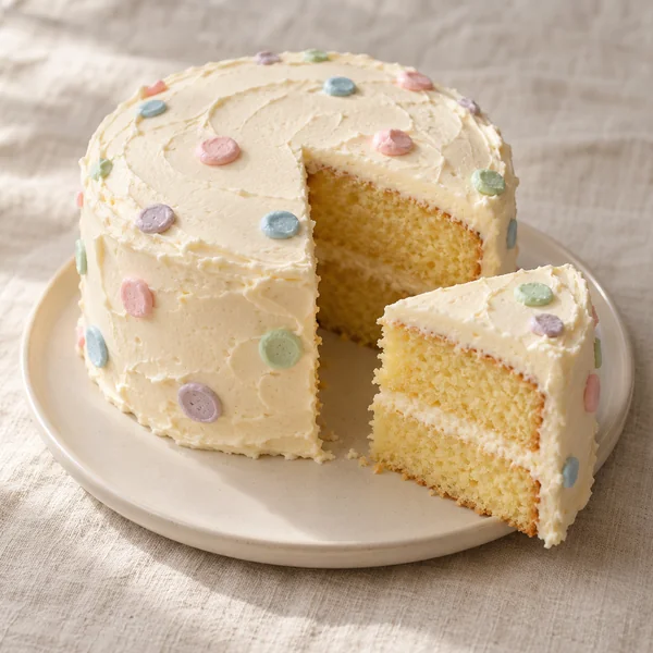 Illustration of Birthday Cake
