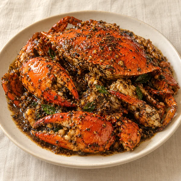 Illustration of Black Pepper Crab