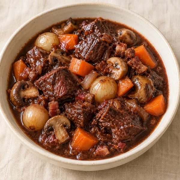 Illustration of Beef Bourguignon
