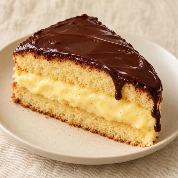 Illustration of Boston Cream Pie