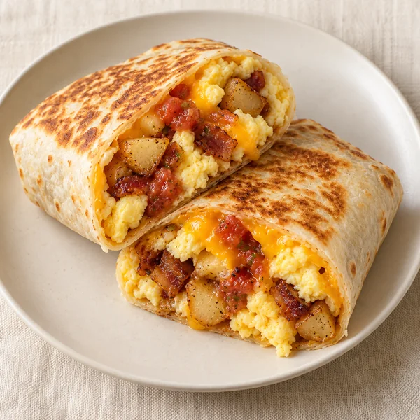 Illustration of Breakfast Burrito