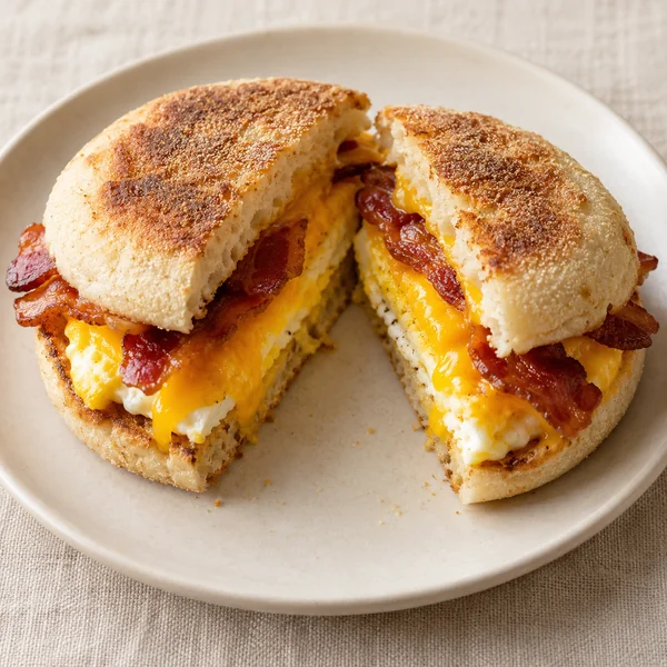 Illustration of Breakfast Sandwich