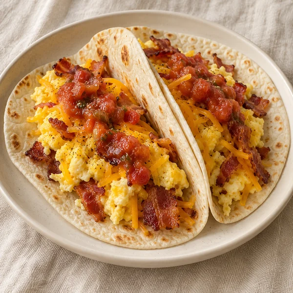 Illustration of Breakfast Taco