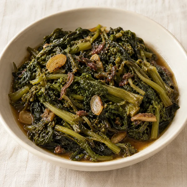 Illustration of Broccoli Affogati
