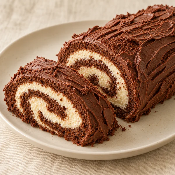 Illustration of Buche de Noel