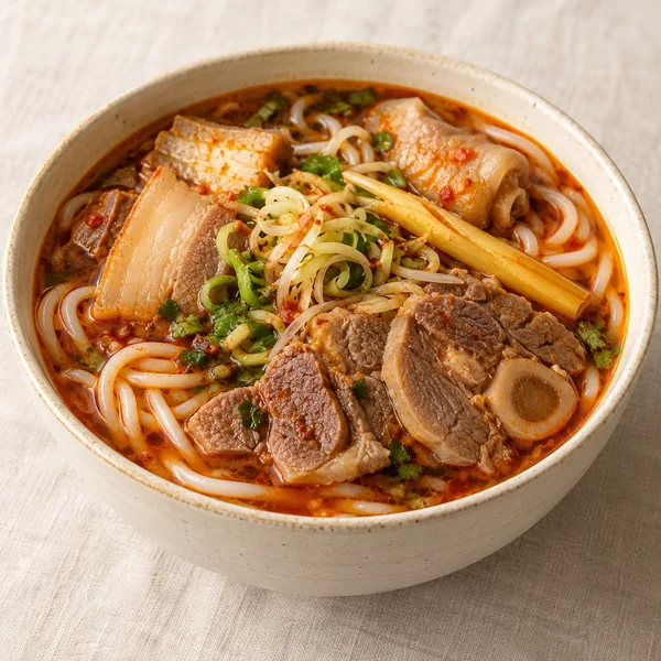 Illustration of Bun Bo Hue