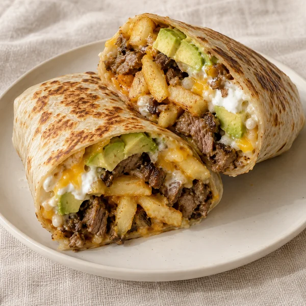 Illustration of California Burrito