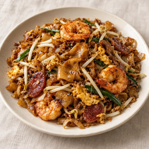 Illustration of Char Kway Teow