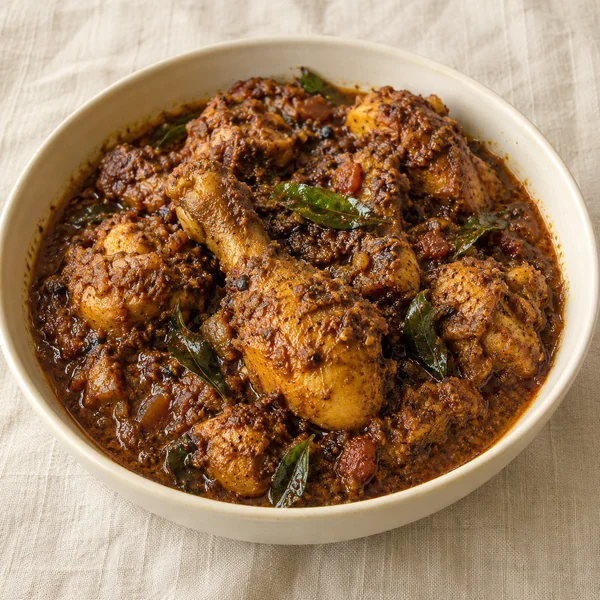 Illustration of Chettinad Chicken