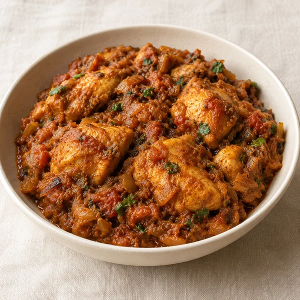 Illustration of Chicken Bhuna
