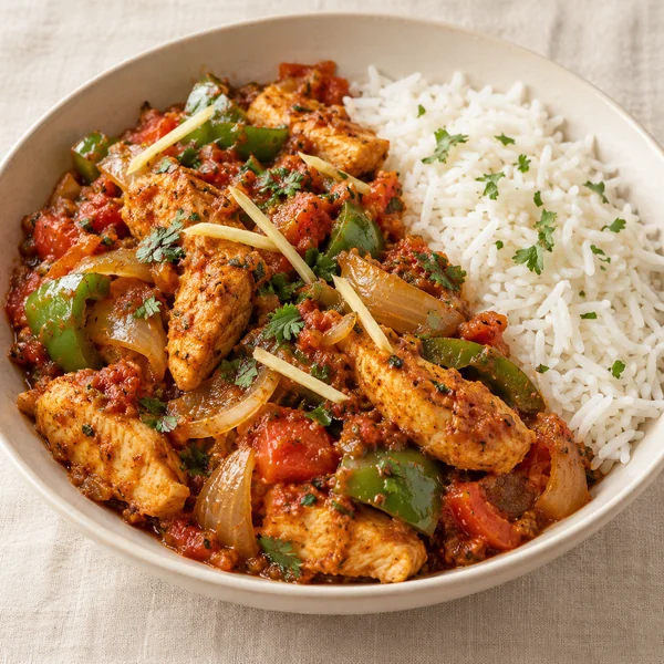 Illustration of Chicken Jalfrezi