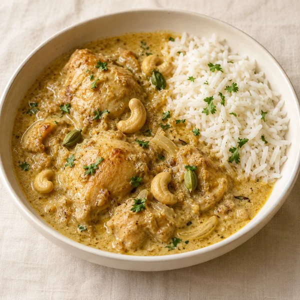 Illustration of Chicken Korma