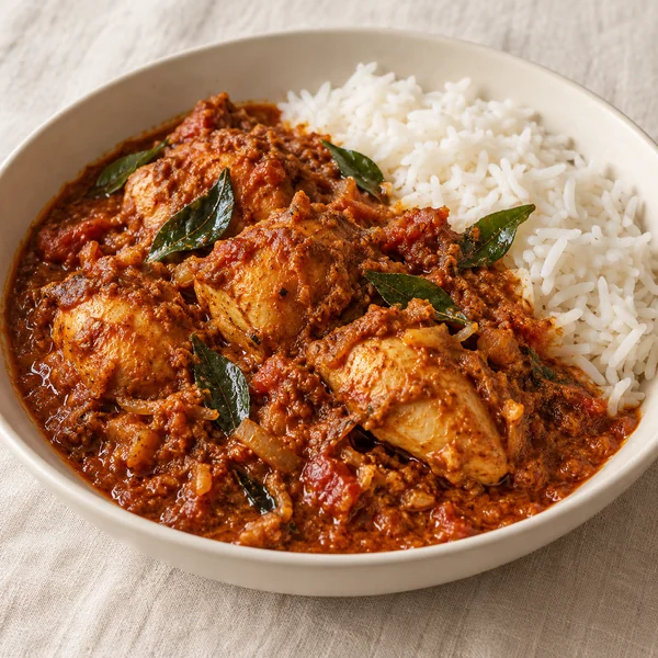 Illustration of Chicken Madras