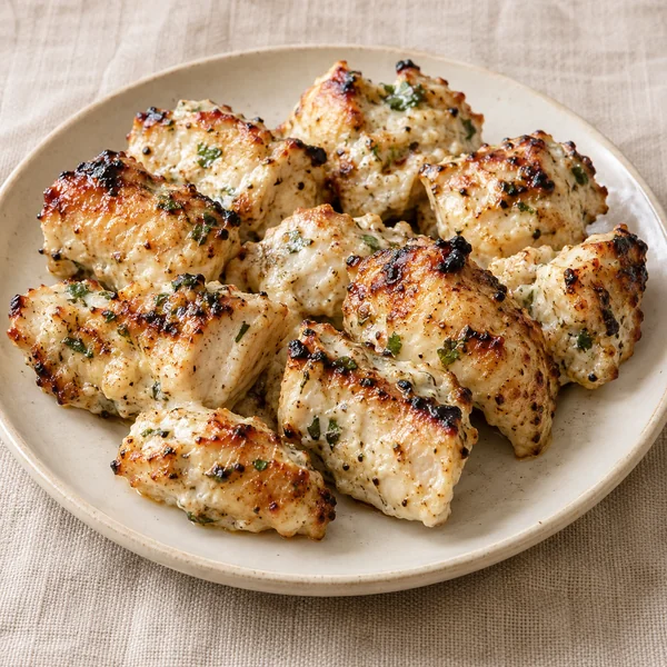 Illustration of Chicken Malai Tikka