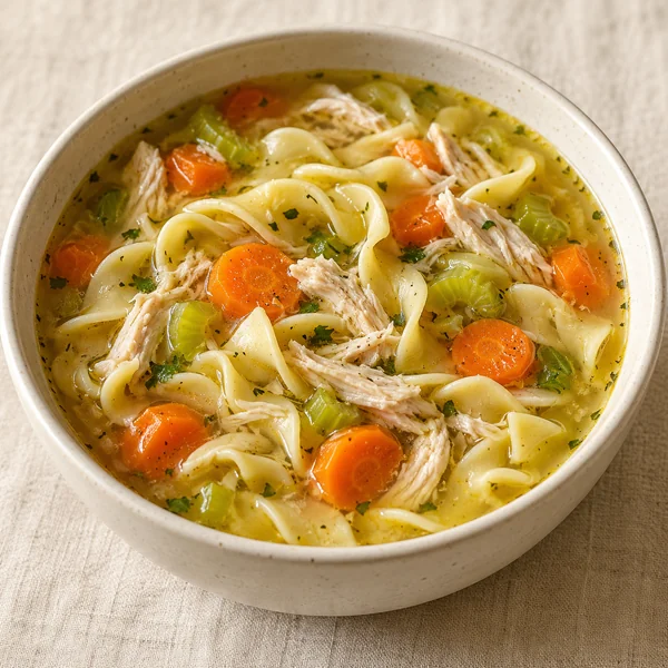 Illustration of Chicken Noodle Soup