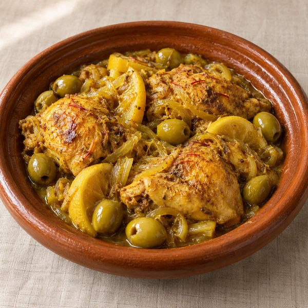 Illustration of Chicken Tagine