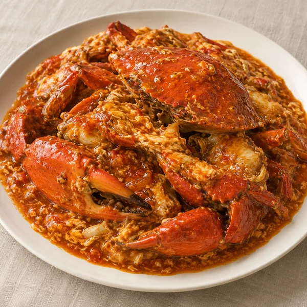 Illustration of Chili Crab