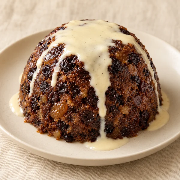 Illustration of Christmas Pudding