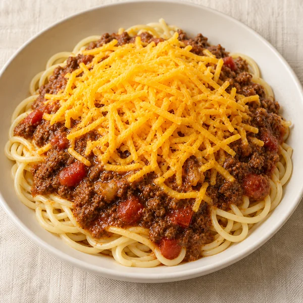Illustration of Cincinnati Chili