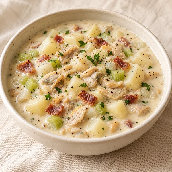 Illustration of New England Clam Chowder