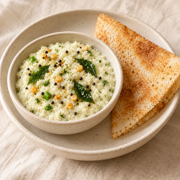 Illustration of Coconut Chutney