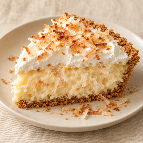 Illustration of Coconut Cream Pie