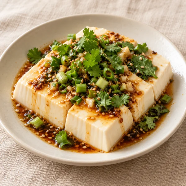 Illustration of Cold Tofu Salad