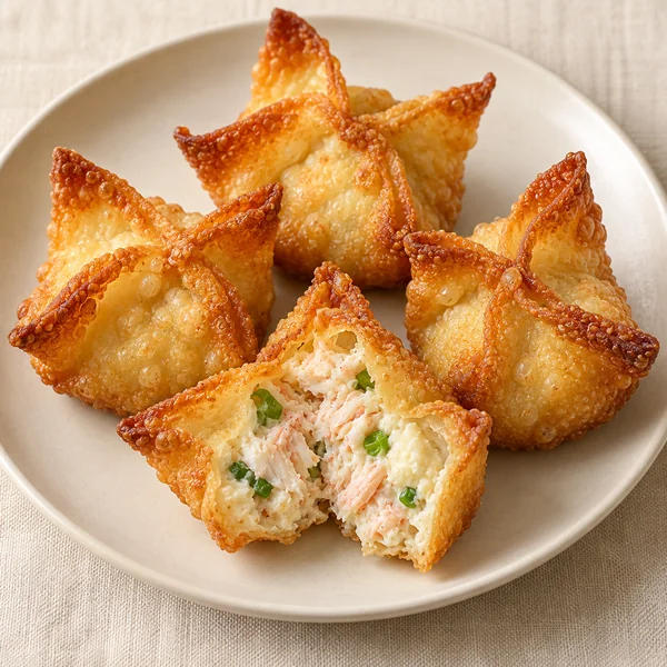Illustration of Crab Rangoon