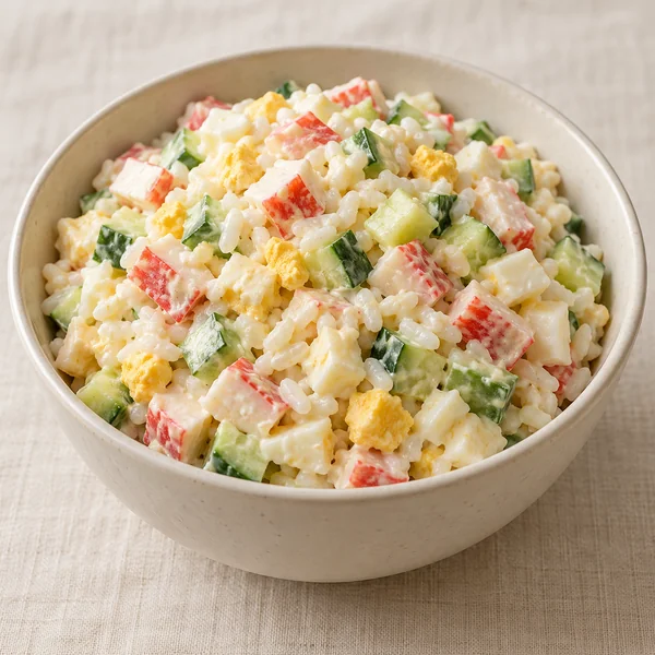 Illustration of Crab Stick Salad