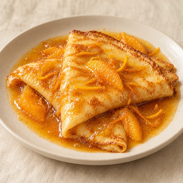 Illustration of Crepes Suzette