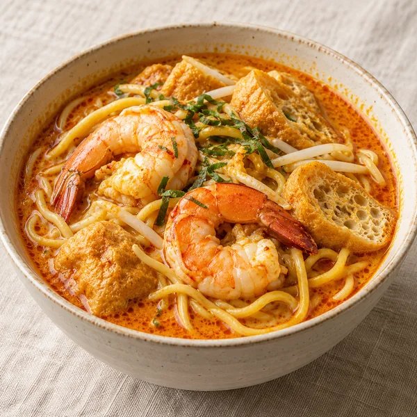 Illustration of Curry Mee