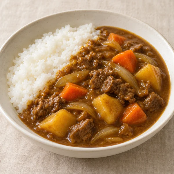 Illustration of Japanese Curry Rice