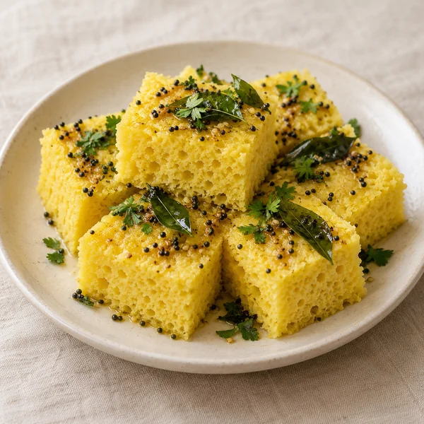 Illustration of Dhokla