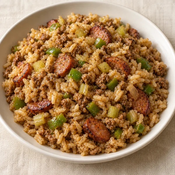 Illustration of Dirty Rice