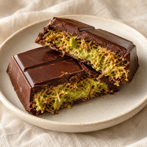 Illustration of Dubai Chocolate Bar